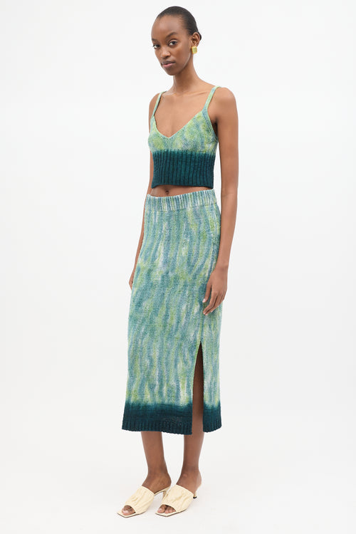 Altuzarra Silk Knit Zinaida Skirt