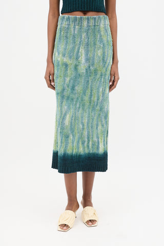 Altuzarra Silk Knit Zinaida Skirt