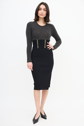 Altuzarra Ursula Lace Up Dress