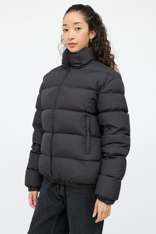 1018 Alyx 9SMBlack Nylon Down Jacket