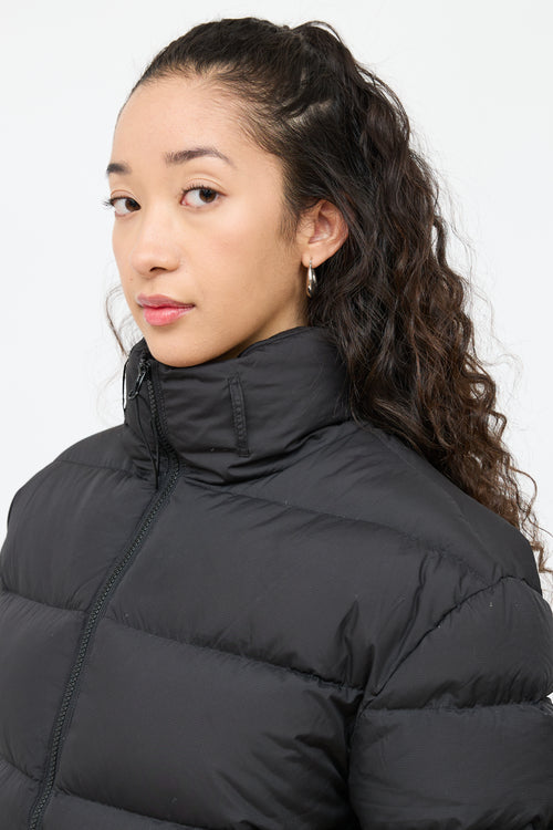 1021 Alyx 9SMBlack Nylon Down Jacket