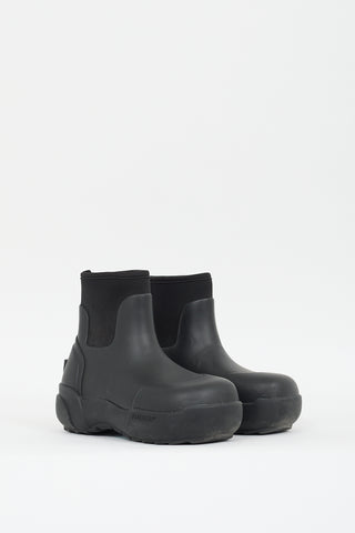 Ambush Black Rubber Pull On Boot