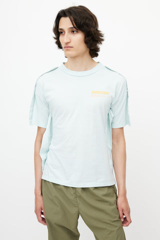 Ambush Blue 
Orange Logo T-Shirt