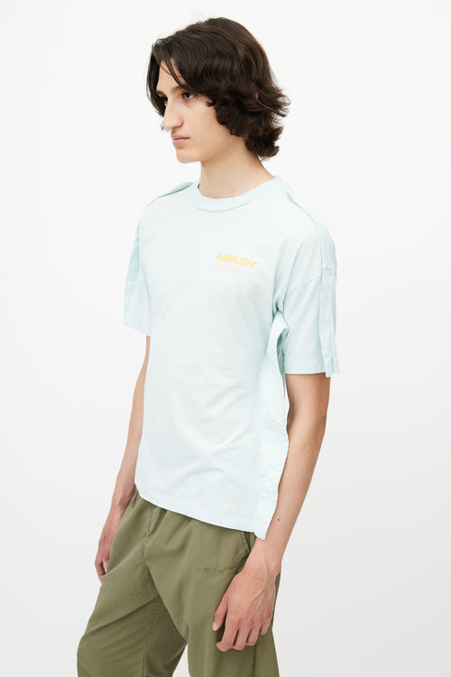 Ambush Blue 
Orange Logo T-Shirt