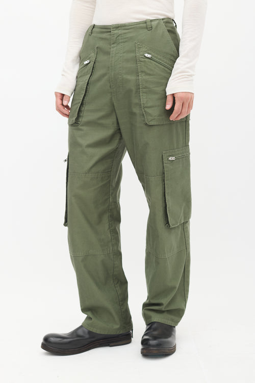 Khaki Green Cargo Pant