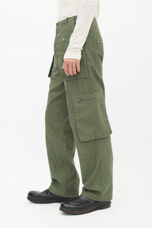 Khaki Green Cargo Pant