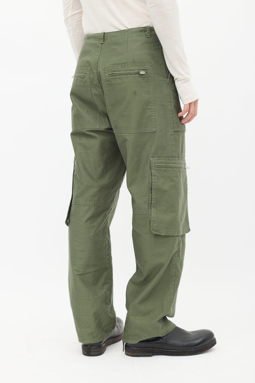 Khaki Green Cargo Pant