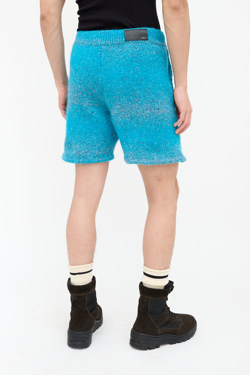 Amiri Marled Logo Shorts