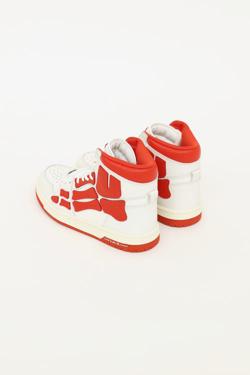 Amiri Red Skel Top Hi Sneakers