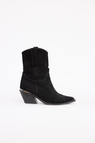 Anine Bing Tania Suede Ankle Boot