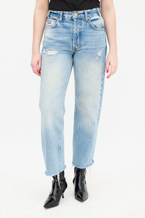 Anine Bing Light Wash Gavin Jeans