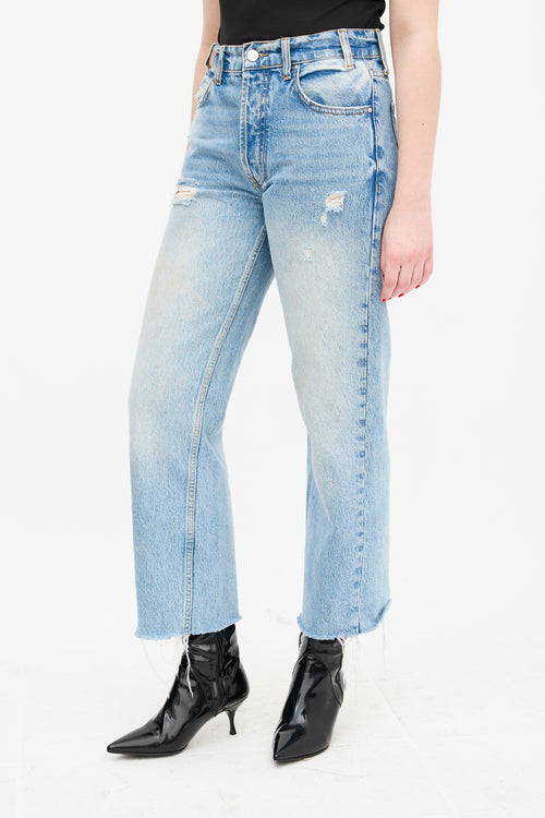 Anine Bing Light Wash Gavin Jeans