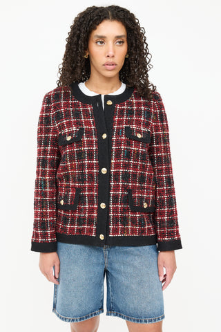 Anine Bing Wool Lydia Tweed Jacket