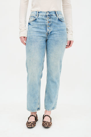 Anine Bing Straight Leg Jeans