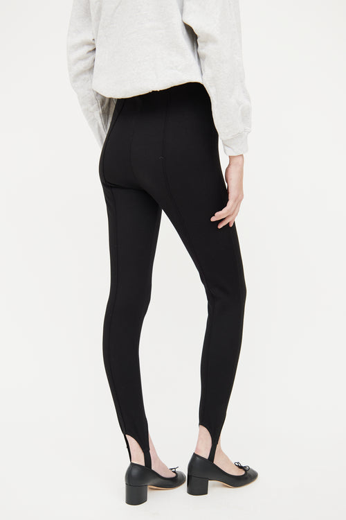 Anine Bing Black Stirrup Legging