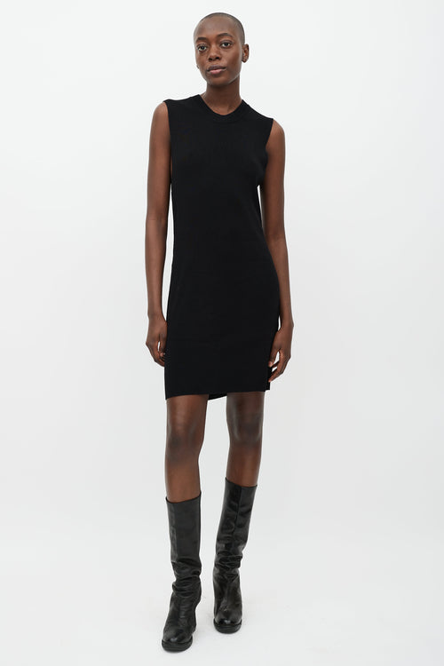 Ann Demeulemeester Black Knit Dress