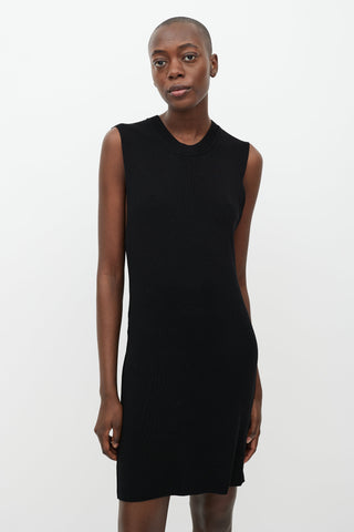 Ann Demeulemeester Black Knit Dress