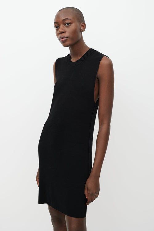 Ann Demeulemeester Black Knit Dress