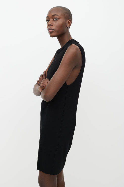 Ann Demeulemeester Black Knit Dress