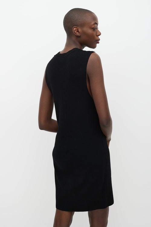 Ann Demeulemeester Black Knit Dress