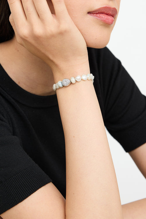 Anzie Sterling Silver Bohème Silverite Bead Bracelet