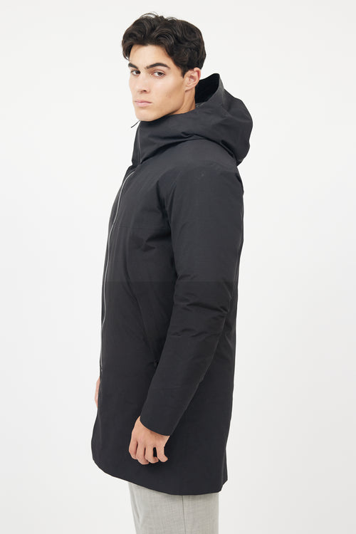 Arc
teryx Black Monitor Down Coat