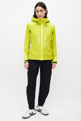 Arc
teryx Yellow Alpha SV Jacket