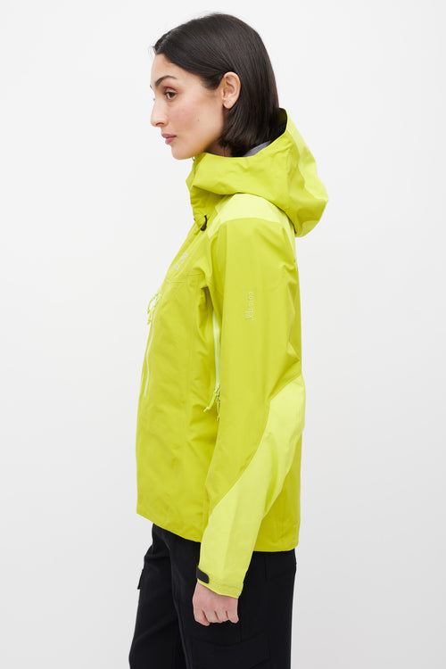 Arc
teryx Yellow Alpha SV Jacket