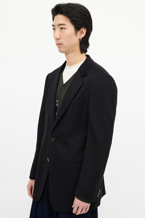 Armani Black Cashmere Blazer