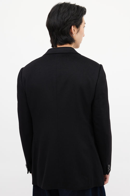 Armani Black Cashmere Blazer