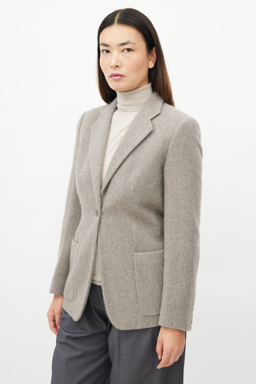 Armani Grey Cashmere Blazer