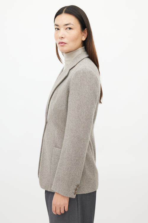 Armani Grey Cashmere Blazer