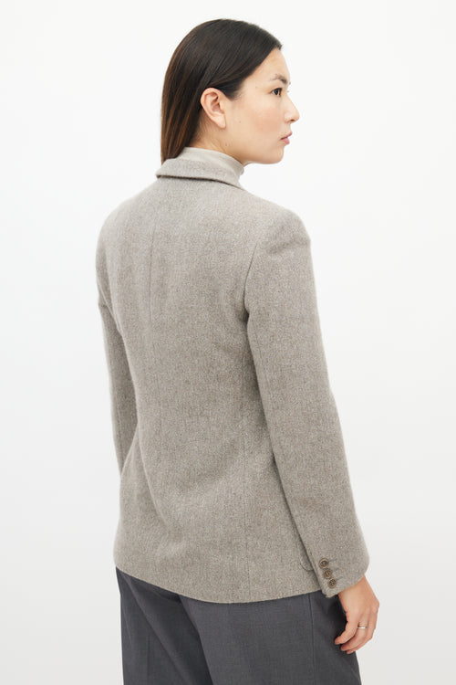 Armani Grey Cashmere Blazer