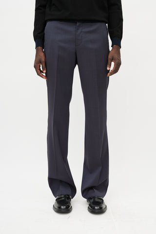 Armani Navy Wool Trouser