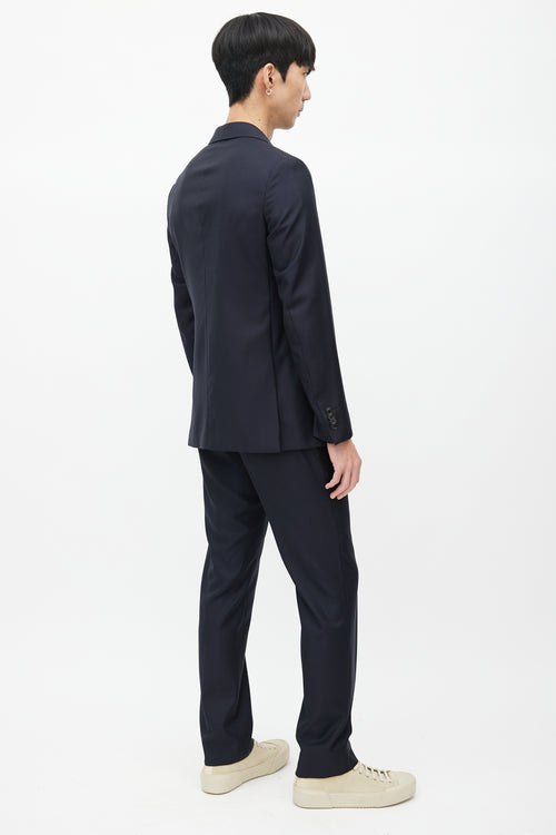 Armani Navy Wool Two Piece Suit