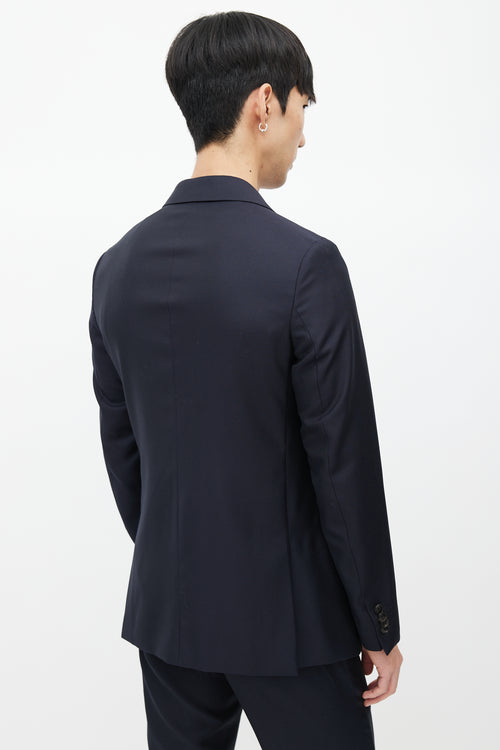 Armani Navy Wool Two Piece Suit