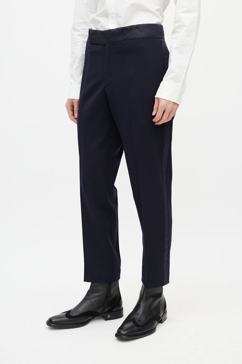 Armani Navy Wool Two Piece Suit