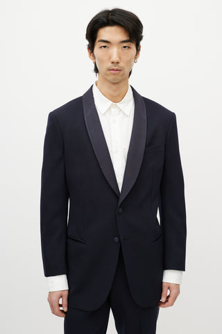 Armani Navy Wool Two Piece Suit