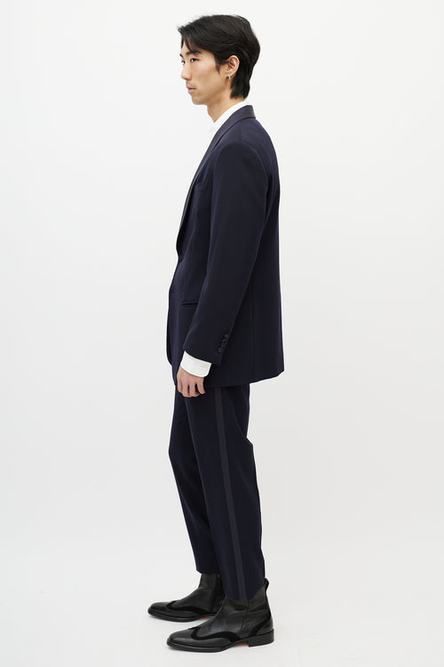 Armani Navy Wool Two Piece Suit