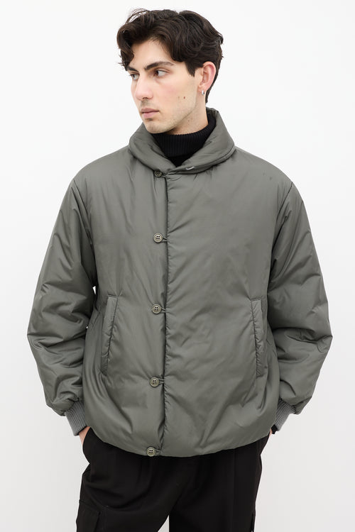 Arpenteur Grey Nylon Loft J HD Technical Jacket