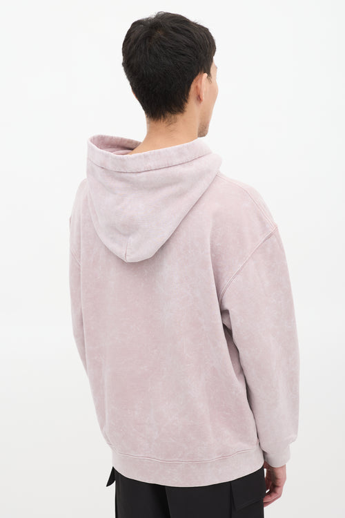 Astrid Andersen Washed Purple Logo Hoodie