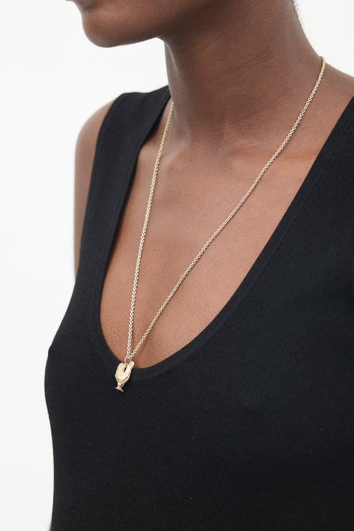 Augustina Gold Charm Chain Necklace