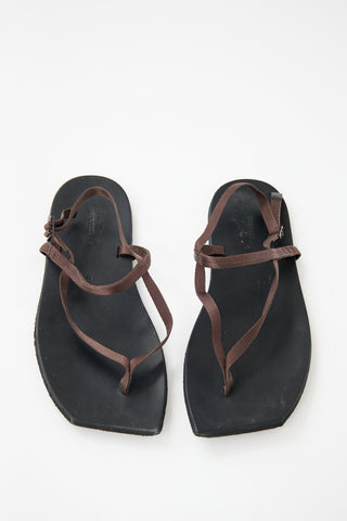 Auralee Belted Beach Sandal