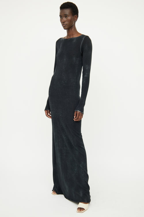 Avant Toi Cotton Long Sleeve Dress