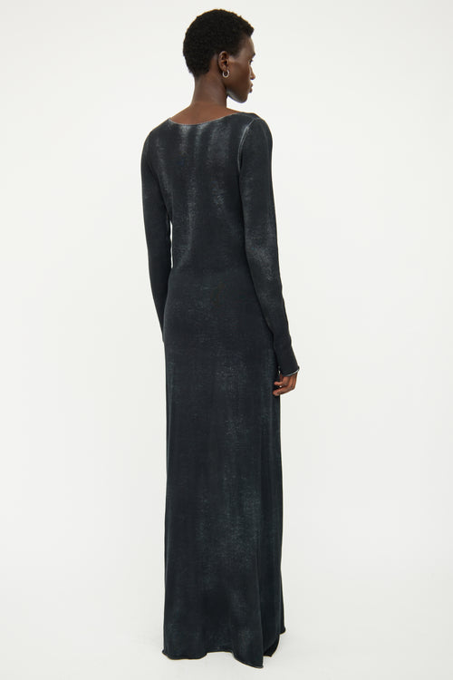 Avant Toi Cotton Long Sleeve Dress