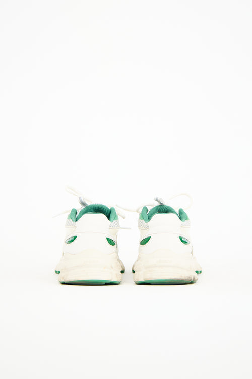 Axel Arigato White 
Green Leather Marathon Neo Sneaker