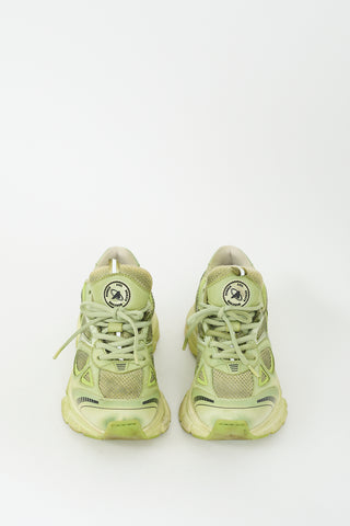 Axel Arigato Green Dip Dye Marathon Runner Sneaker