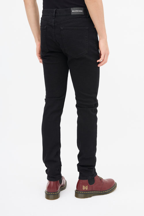 Balenciaga Black Slim Jeans