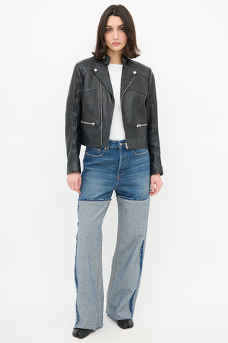 Balenciaga Quilted Leather Biker Jacket