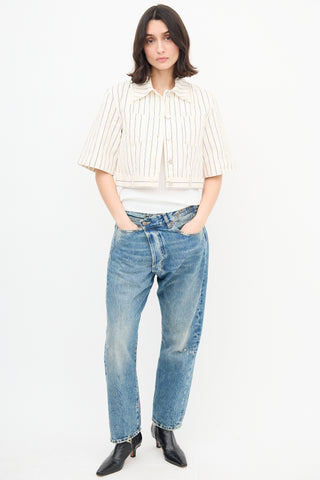 Baum Und Pferdgarten Denim Striped Majsa Shirt